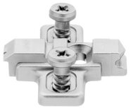 175L8100 0mm Blum montageplaat (kruis+schroef)