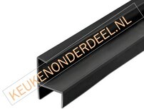 Hoekverbinder voor plint 16mm