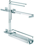 Handdoekhouder uittrekelement (Classic, verchroomd)