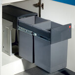 Afvalsysteem HAILO 3666-10 (2x15ltr)