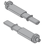 TIP-ON synchronisatie tandradset (ritzels)