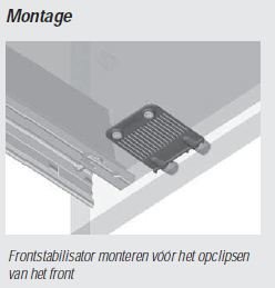 Z9610E1 Frontstabilisator voor hoge ladefronten