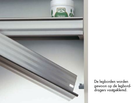 Legbord/kruidenrek voor een kast van 600mm