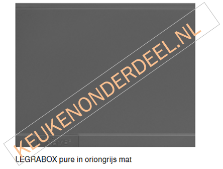 LEGRABOX lade op maat