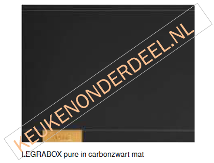 LEGRABOX lade op maat