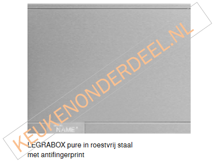 LEGRABOX lade op maat