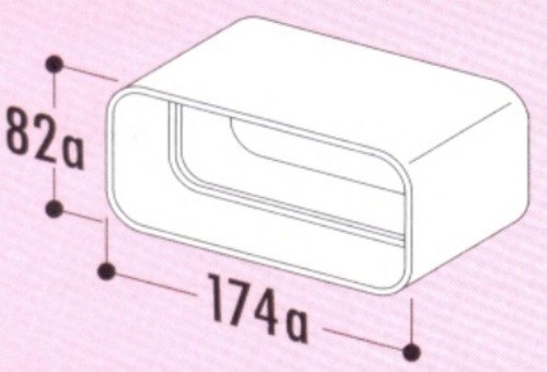 COMPAIR&reg; Flow 125 MF-RVB buisverbinding