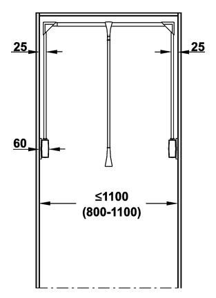 Garderobelift Super Pro 800-1250mm (18kg)