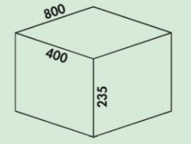 801.2.432 Cox&reg; Box 1T/800-4