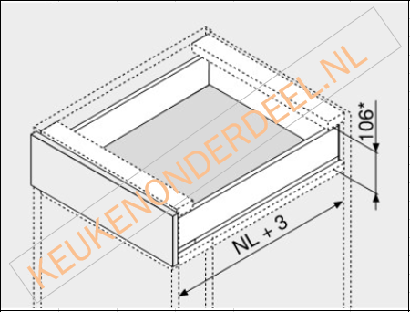 LEGRABOX type M