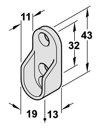 Kastroededrager (2 stuks)